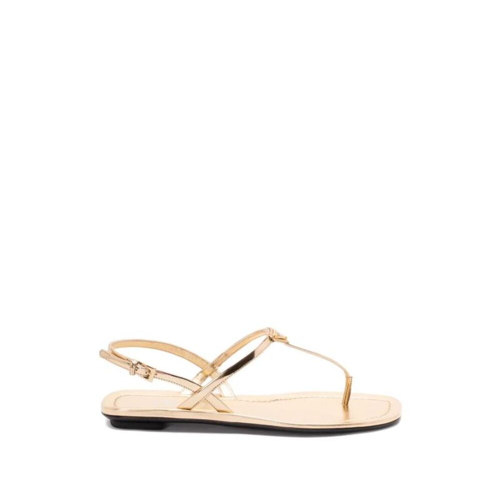Patent Leather Flat Thong Sandals Women